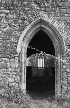 W.DOORWAY OF CHURCH